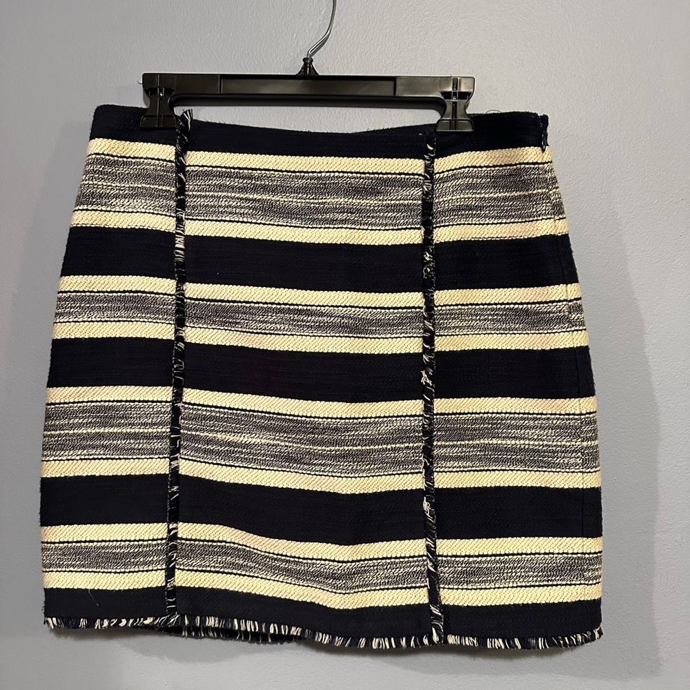 This skirt is a wonderful example of black and white with texture.